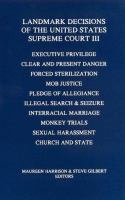 Landmark_decisions_of_the_United_States_Supreme_Court_III