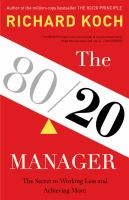 The_80_20_manager