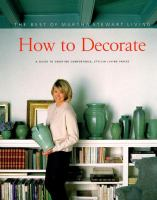 How to decorate