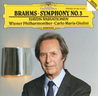 Brahms: Symphony No.3; Haydn-Variations